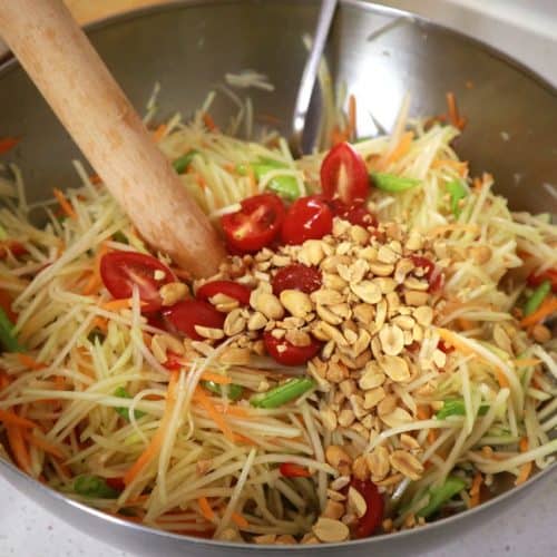 Thai Papaya Salad or Som Tum