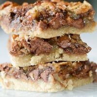 Chocolate Pecan Pie Bars