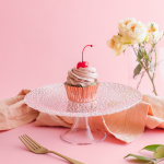 Rose London Fog Cupcakes