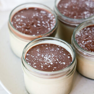 Healthy Tiramisu Pudding Cups (Vegan)