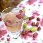 Homemade Rhubarb Vanilla Liqueur