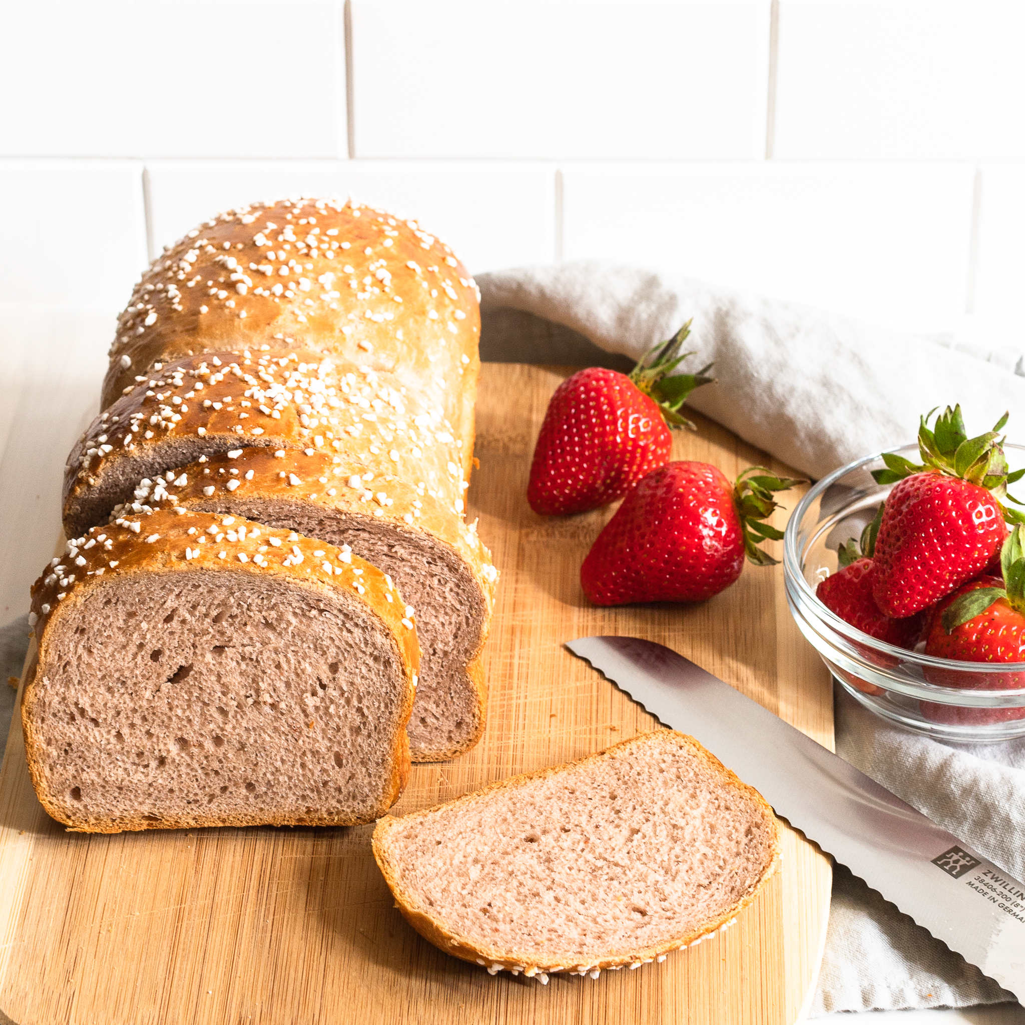 Strawberry Brioche