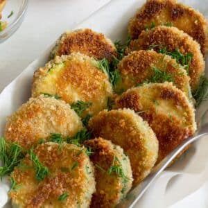 Air Fryer Green Tomatoes
