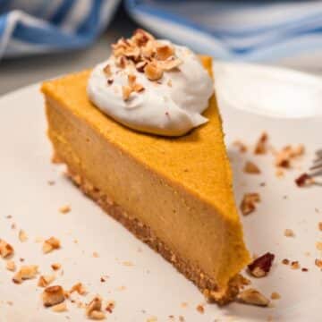 Vegan Pumpkin Cheesecake (No Bake)