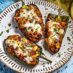 Stuffed Poblano Peppers Recipe