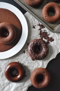 Kahlua Chocolate Cake Donuts