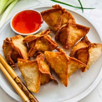 Crispy Deep Fried Crab Rangoon Recipe