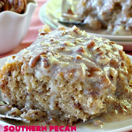 Southern Pecan Praline Cake