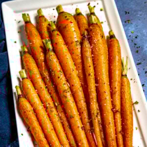 Hot Honey Roasted Carrots Recipe