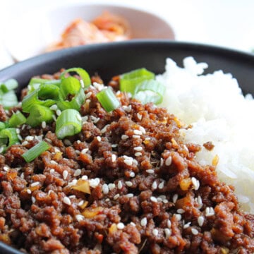 Korean Beef Rice Bowl