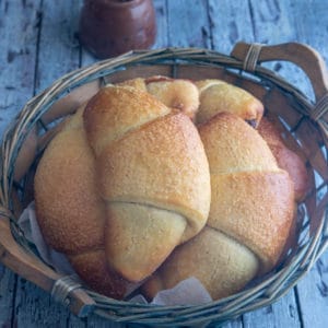 Sourdough Crescent Rolls