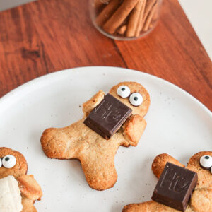 Almond Flour Gingerbread Cookies