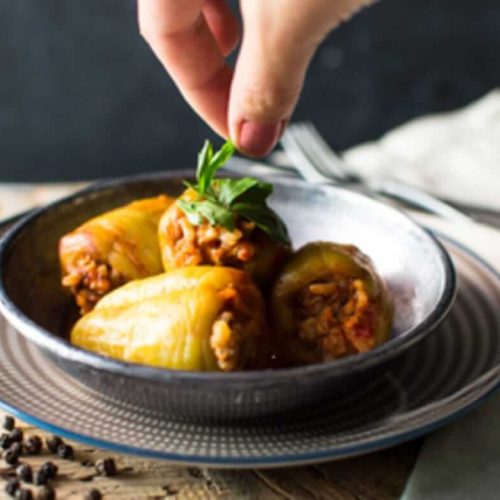 Bosnian Stuffed Peppers
