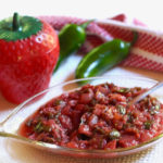 Roasted Jalapeno Strawberry Relish
