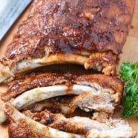Sweet Chili Instant Pot Baby Back Ribs
