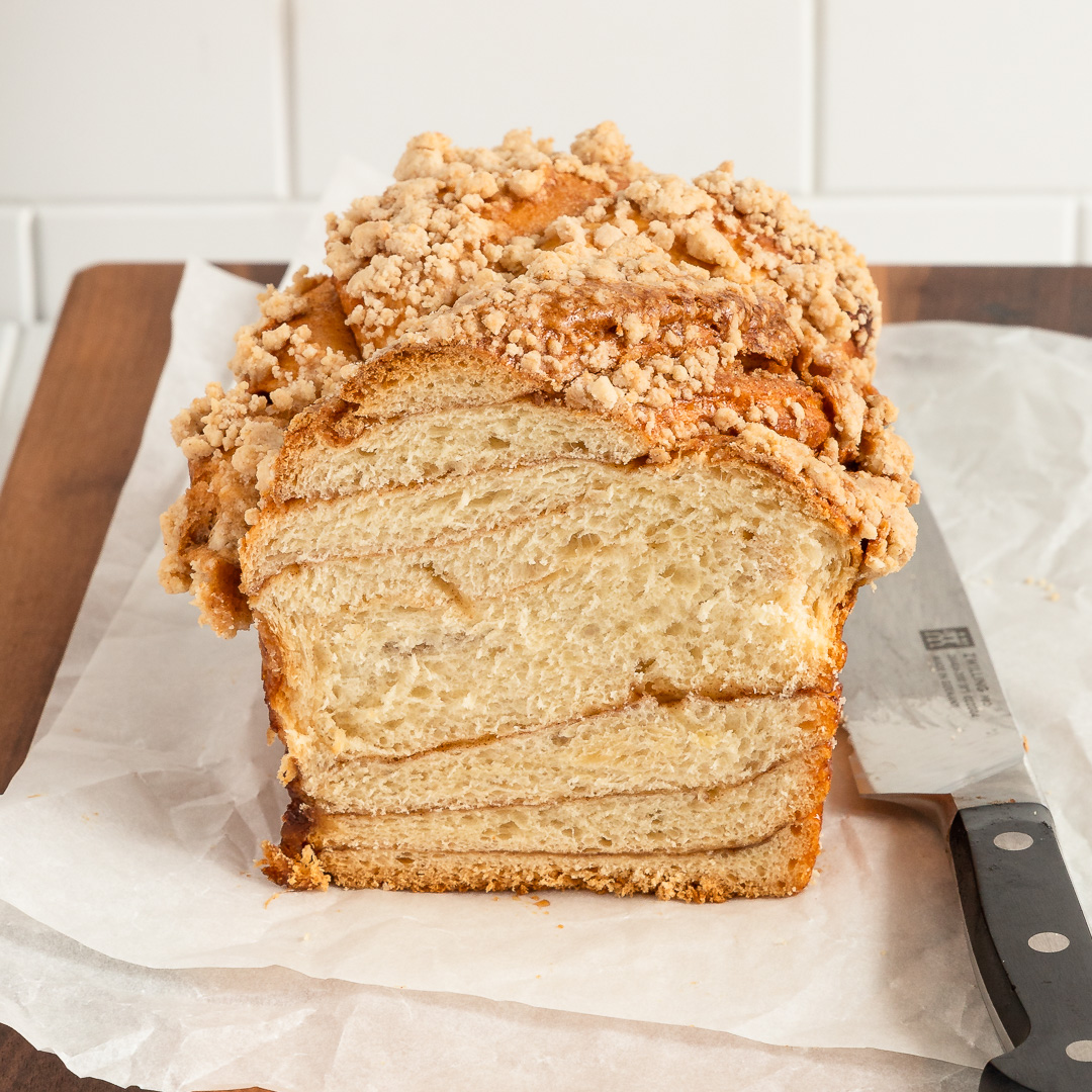 Cinnamon Crumb Babka
