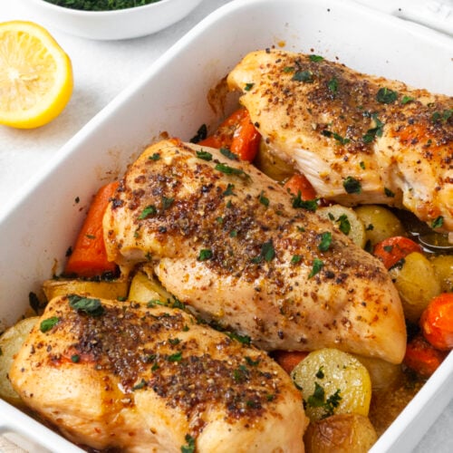Baked Chicken and Potatoes