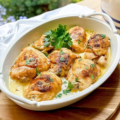 Easy Crockpot Chicken Thighs Recipe