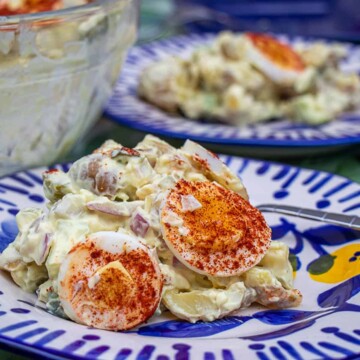 Grandma's Dill Pickle Potato Salad