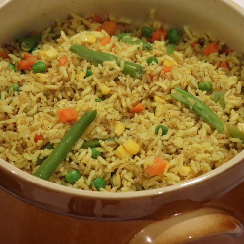 Baked Pav-Bhaji Pulao