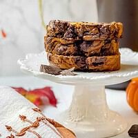 Chocolate Swirl Pumpkin Bread