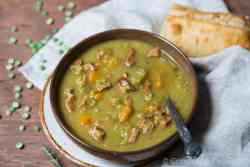 Easy Split Pea Soup With Ham