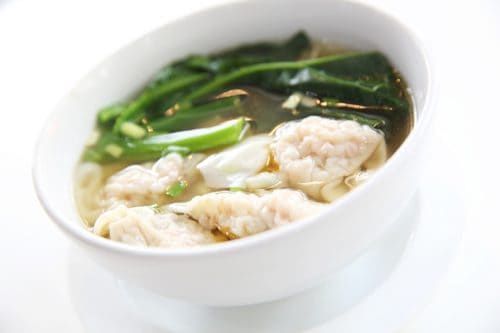Chinese Pork Dumpling Soup