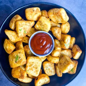 Frozen Roasted Potatoes in Air Fryer