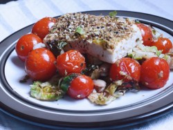 Almond Herb Roasted Tofu