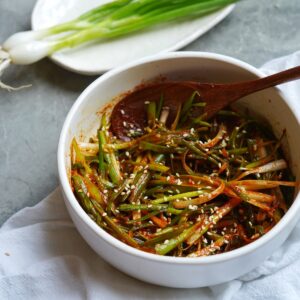 Korean Green Onion Salad (Pa Muchim)