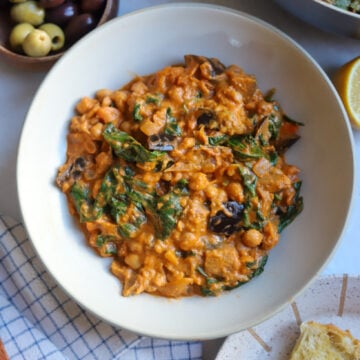 Chickpea Tahini Stew