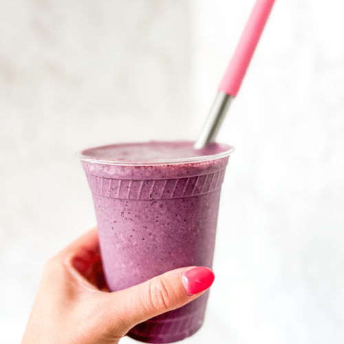 Chocolate Blueberry and Cherry Smoothie (40 g protein)
