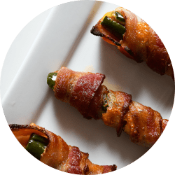 Bacon Cheddar Jalapeño Poppers