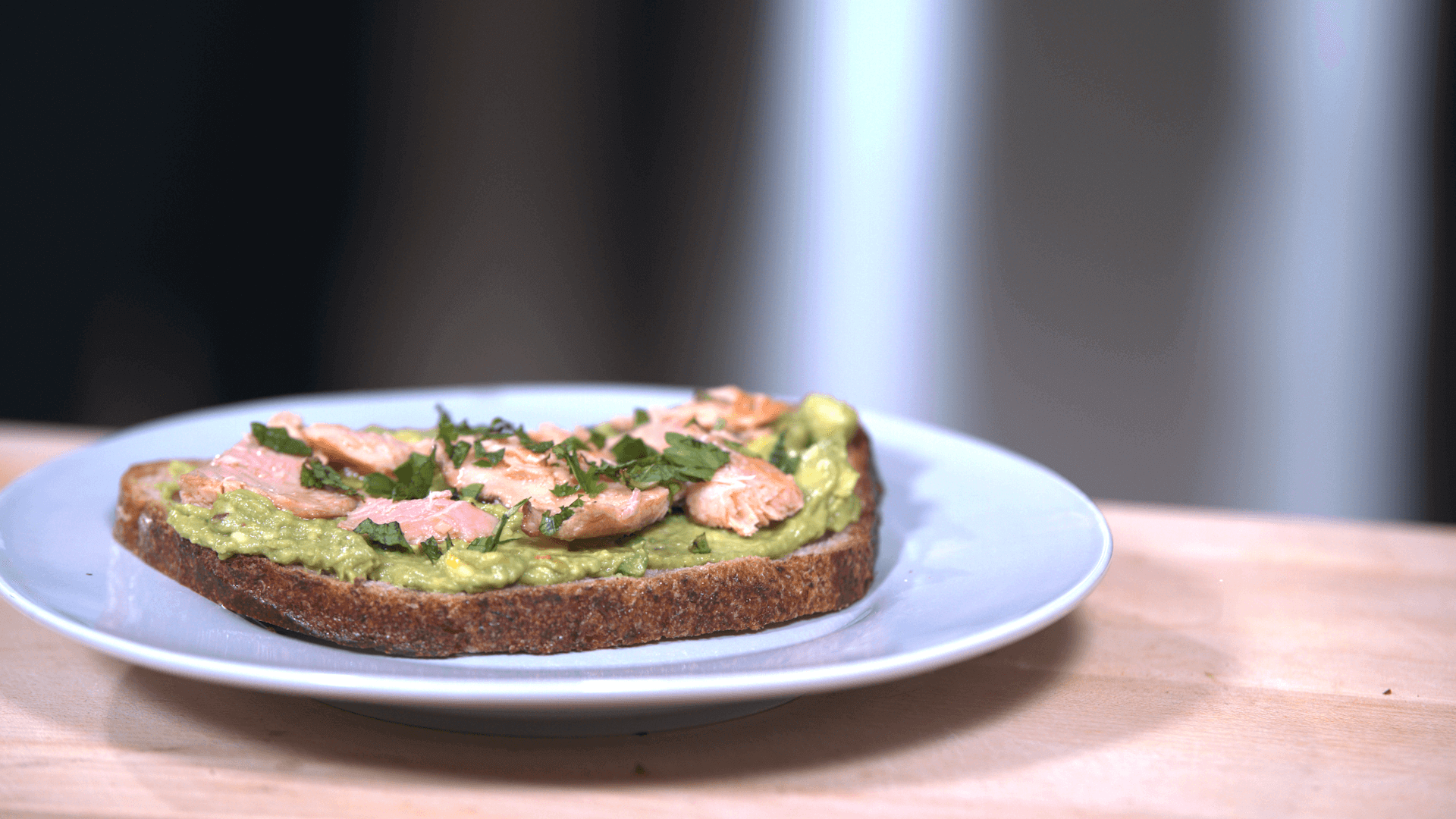 Avocado Toast with Smoked Trout