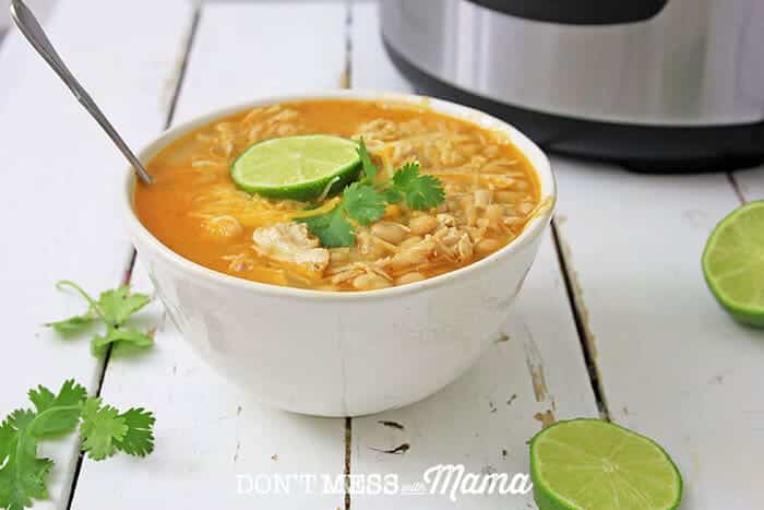 Instant Pot White Chicken Chili