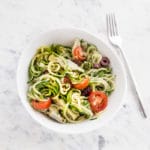 Mediterranean Zucchini Pasta Noodles