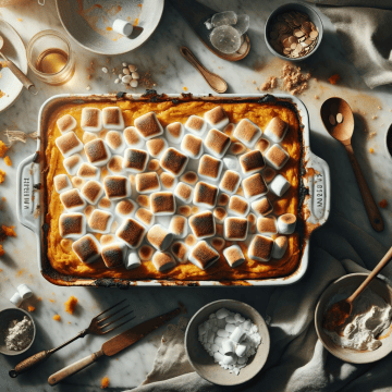 Sweet Potato Pumpkin Casserole Recipe for Thanksgiving: