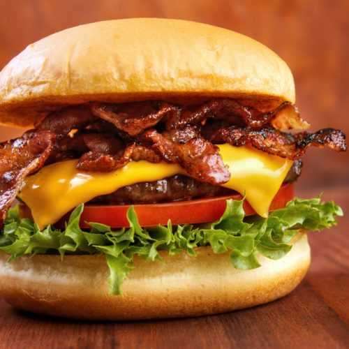 Sweet and Spicy Bacon Burger