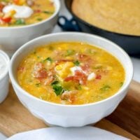Easy Southwestern Corn Chowder