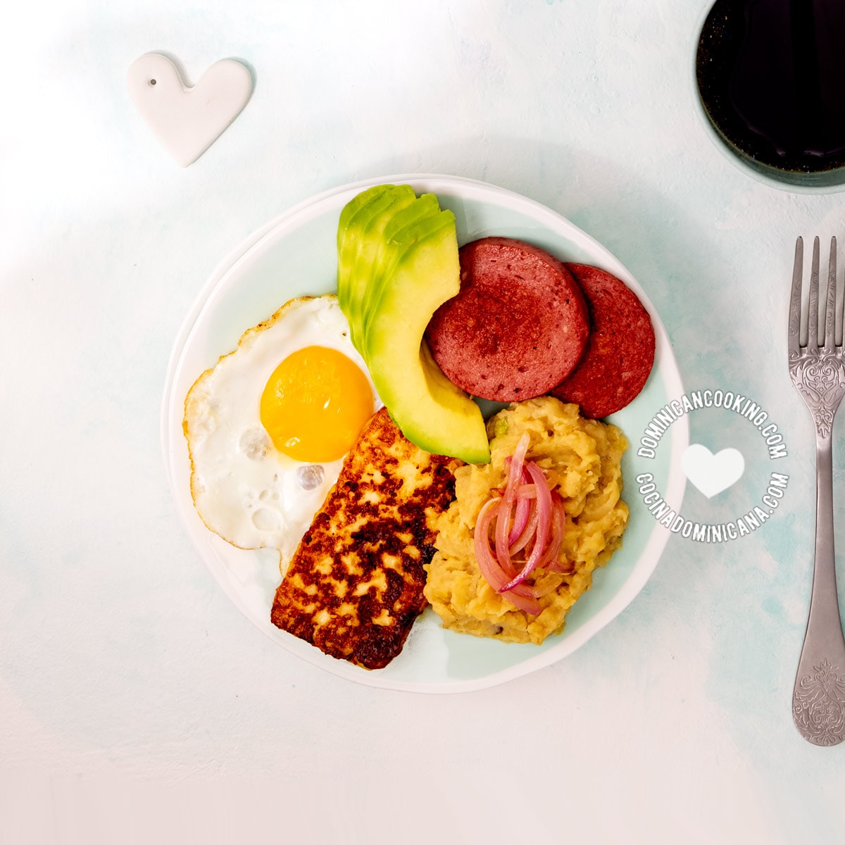 Los Tres Golpes [Recipe + Video] The Dominican Breakfast