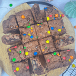 M&M Cookie Bars