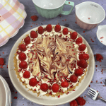 Raspberry and White Chocolate Tart