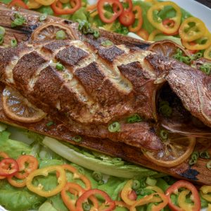 Smoked Whole Red Snapper