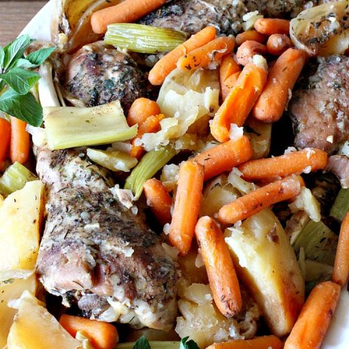 Turkey Leg Pot Roast