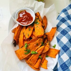 Air Fryer Sweet Potato Wedges Recipe