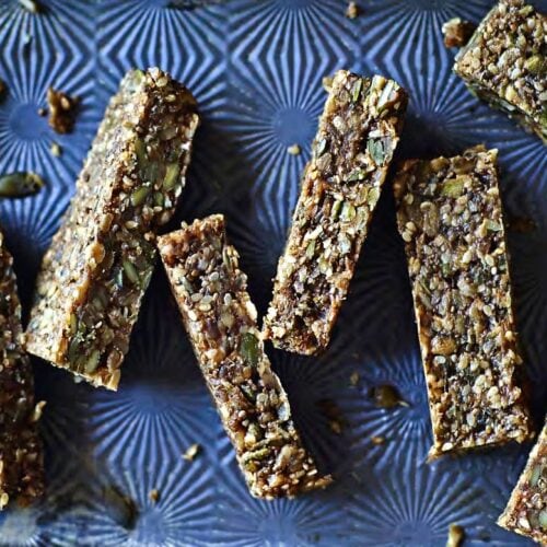 Nut-Free Granola Bars With Seeds