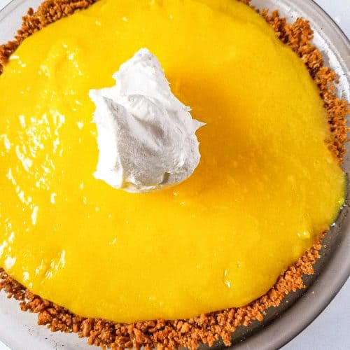 Lemon Pie with Pudding