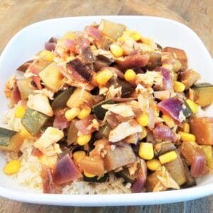 Salmon Ratatouille