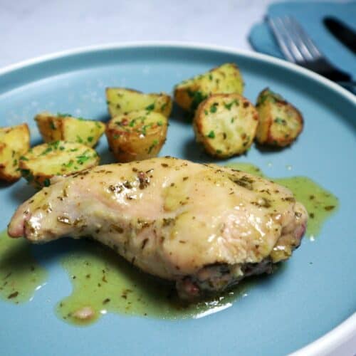 Rabbit Leg Confit Sous-Vide