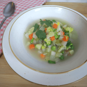 Easy to make vegetable soup